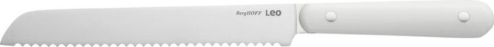 BergHoff Coltello da pane Leo Spirit 20 cm, Bianco (20 cm)