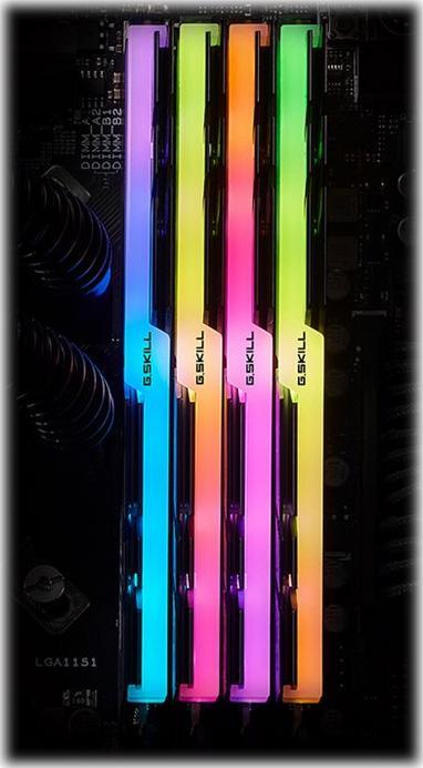 Immagine prodotto G.Skill Tridente Z RGB (2 x 32GB, 4400 MHz, DDR4-RAM, DIMM)