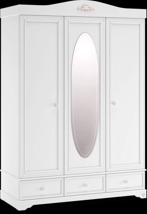 Actual product image Cilek Closet Rustik 3 doors (140 cm)