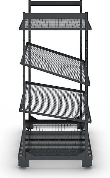Image du produit eurokraft pro Étagère mobile Kanban (500 kg)