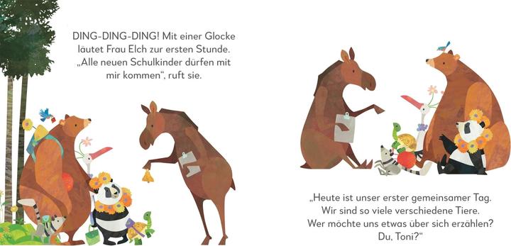 Actual product image Toni & Lou Der erste Tag in der Waldschule (German, Jonny Lambert, DK Verlag - Kids, Sandra Grimm, 2023)