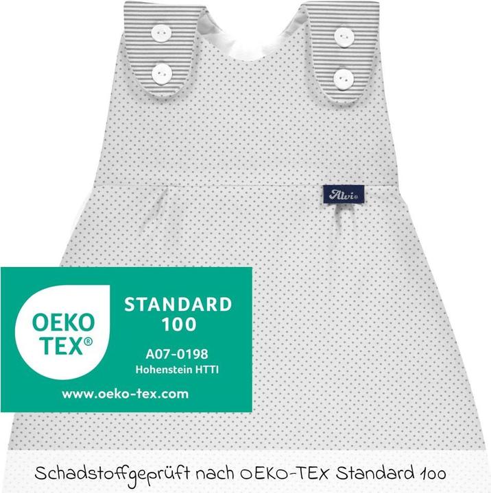 Produktbild Alvi Schlafsäcke Aussensack Baby-Mäxchen - Dots - Grey - Gr.