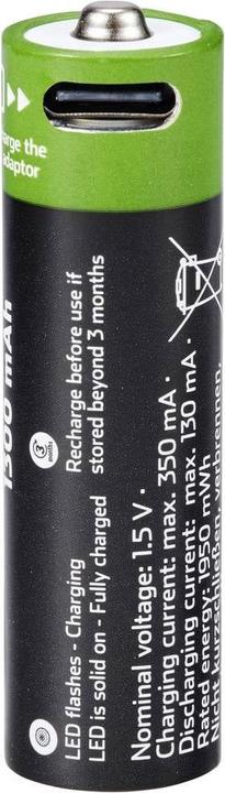 Image du produit Voltcraft Accu-Rechargeable (4 pcs, AA, 1300 mAh)