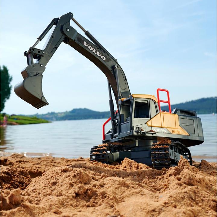 Actual product image Dickie RC Volvo Mining Excavator