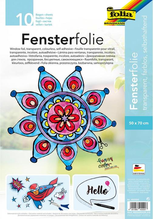 Produktbild Folia Fensterfolie farblos selbsthaftend