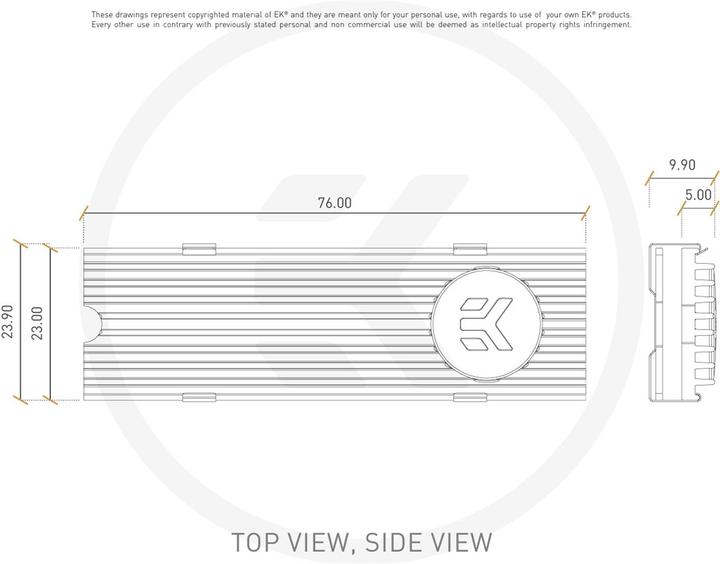 Produktbild EKWB EK-M.2 NVMe Heatsink