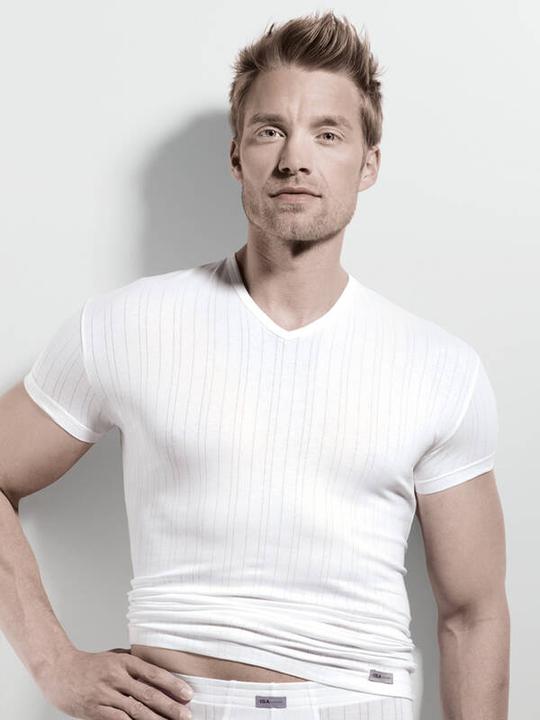 Actual product image ISA Bodywear Short-sleeved shirt, V-neck (XL)
