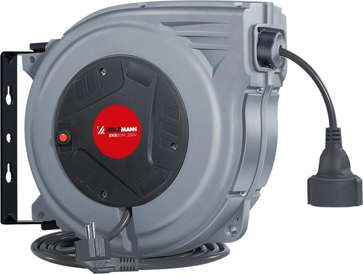 Actual product image Holzmann EKR20M 230V electric cable reel (22 m, 5 mm²)