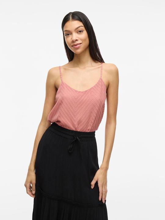 Actual product image Vila Textured strap top (42)