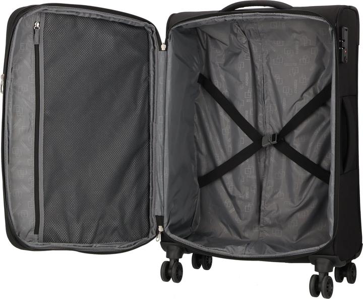 Produktbild American Tourister Blazing Ride 4 Rollen Kofferset 3-teilig mit Dehnfalte (211 l, XL (ab 115l))