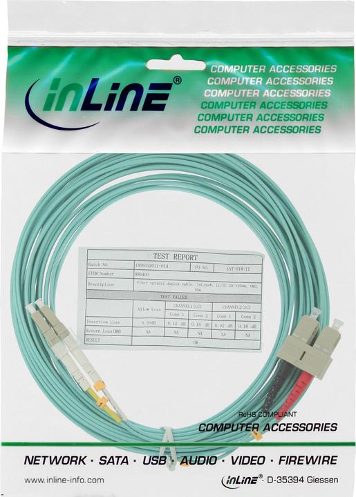 Actual product image InLine LWL Duplex cable (1 m)
