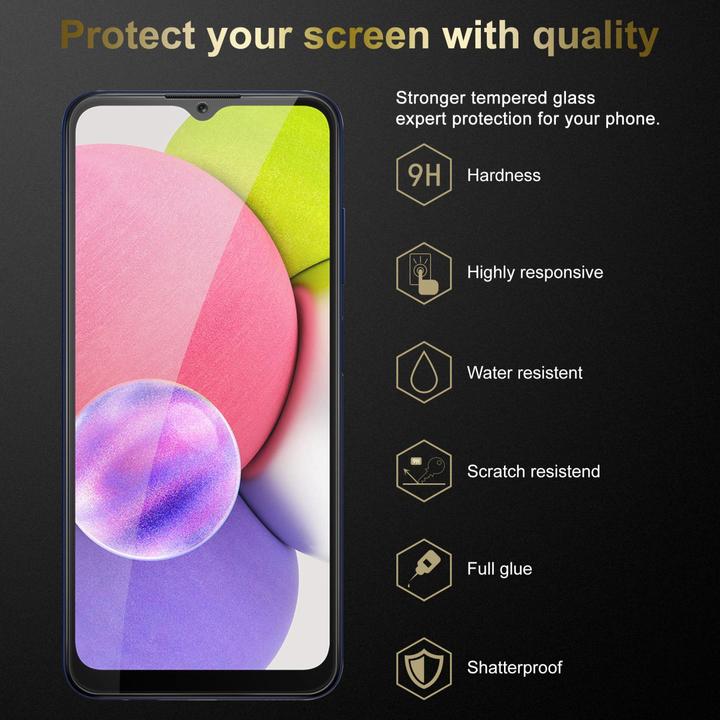 Produktbild Cadorabo Displayschutzglas (3 Stück, Samsung Galaxy A03s)