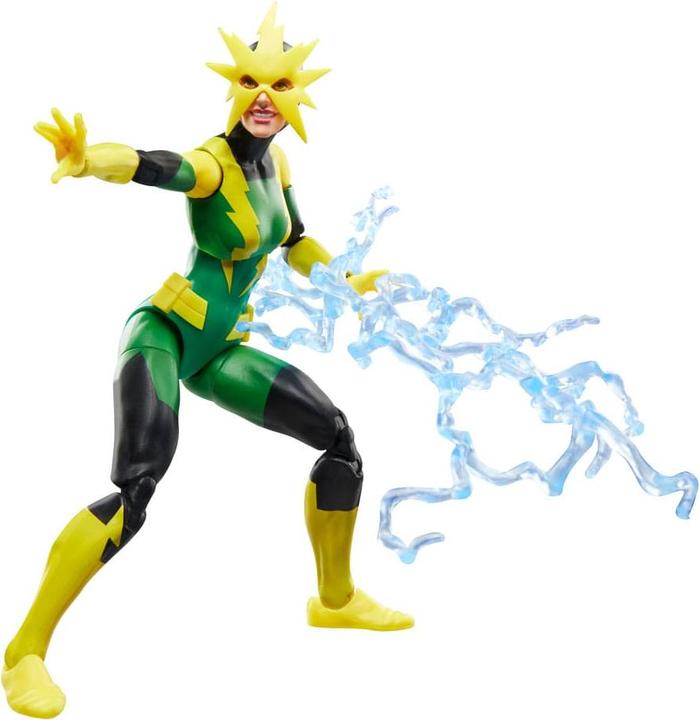 Produktbild Hasbro Spider-Man Marvel Legends Retro Actionfigur Electro (Francine Frye) 15 cm