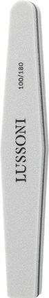Tools for Beauty T4B LUSSONI Trapezoid Professional Nail Files 100/180 Grit - Pack of 25