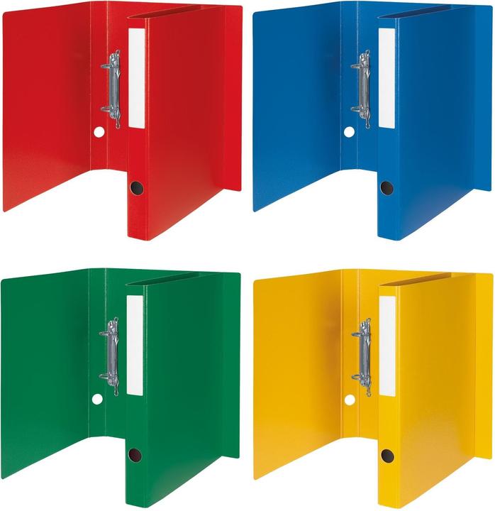Image du produit Office Classeur à anneaux Focus A4 3 cm, Jaune, 10 pièces (A4, 30 mm, 10 pièce(s))