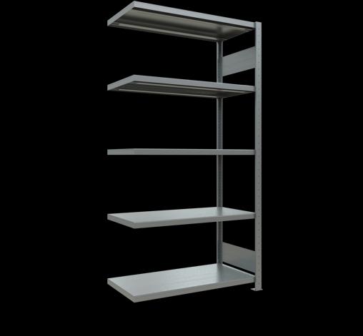 Stecksystem Anbauregal MULTIplus250 mit Längenriegel
