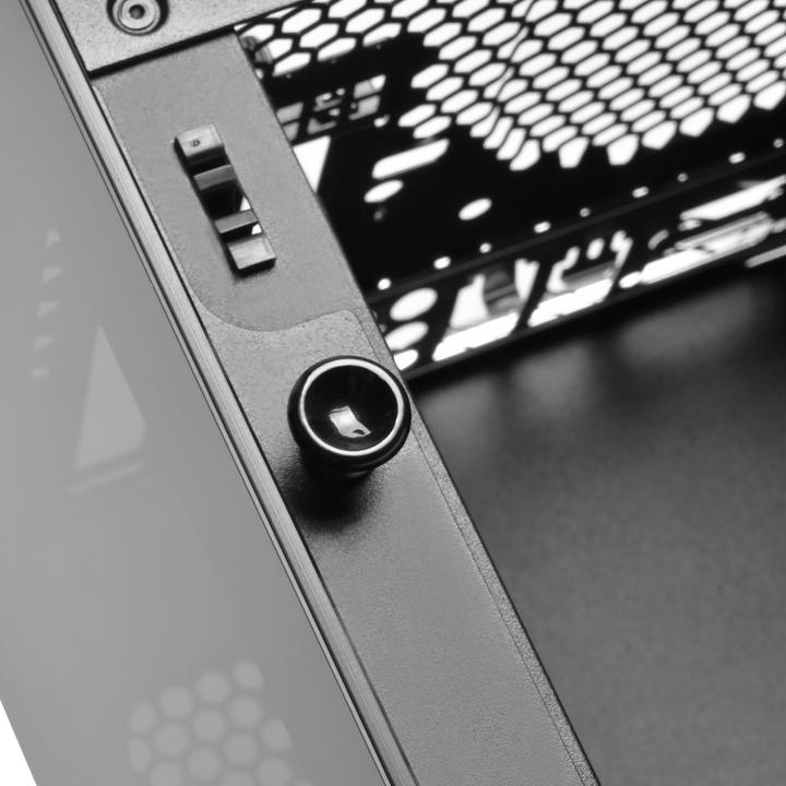 Actual product image Silverstone SST-LD03B Lucid (Mini-ITX)
