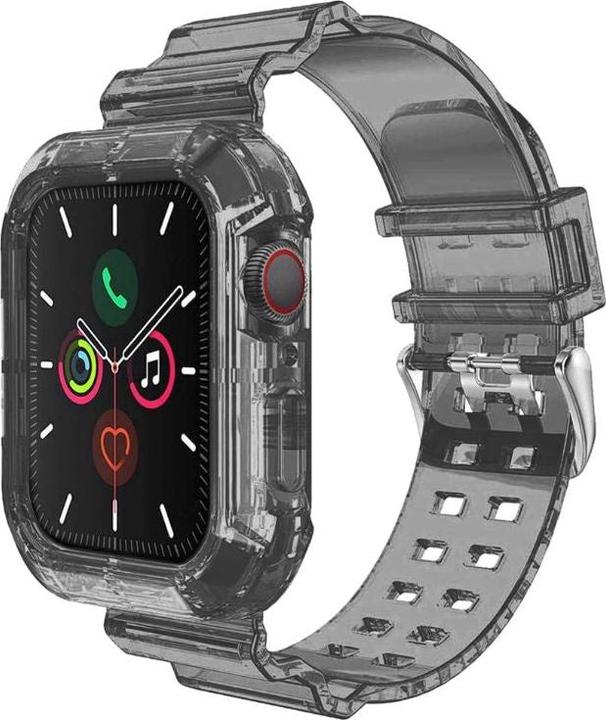 Actual product image Andi be free Apple Watch Clear One Piece Strap