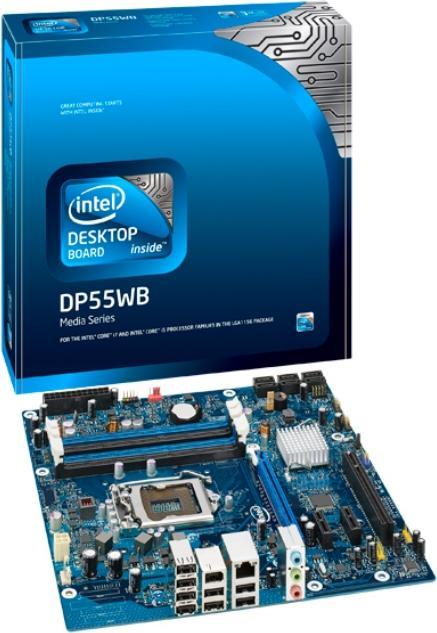 Produktbild Intel Desktop Board DP55WB, Sockel 1156, Micro ATX (LGA 1156, Intel P55 Express, mATX)