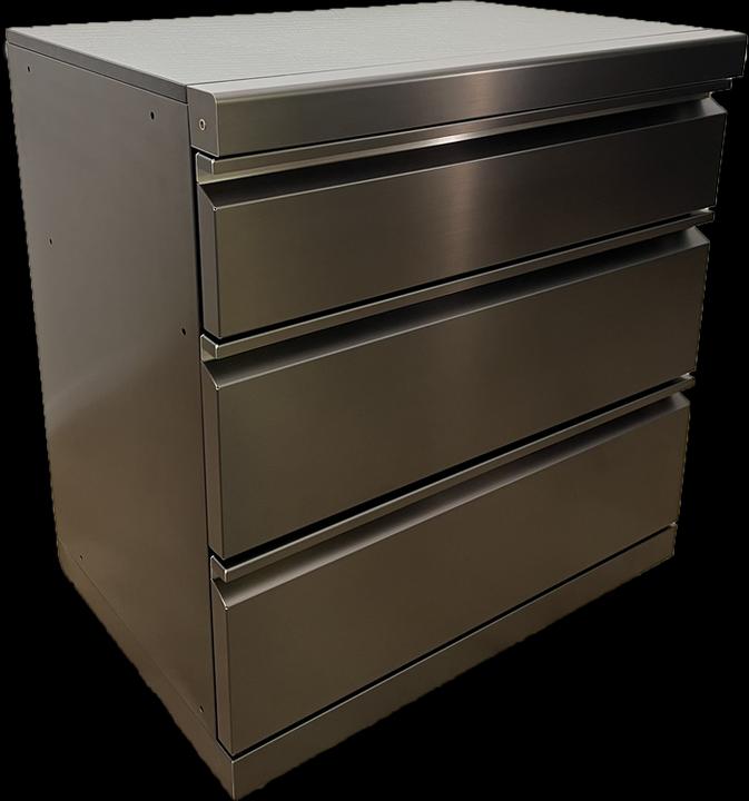 BBQ Master Outdoorkitchen Element Tiroirs Black Edition