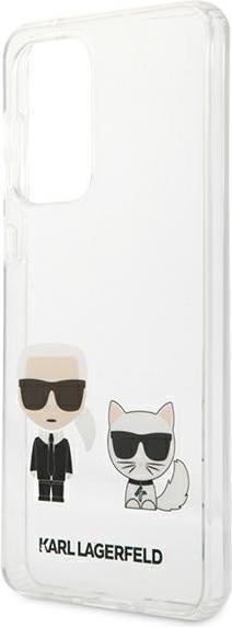 Immagine prodotto Karl Lagerfeld KLHCA33CKTR A33 5G A336 Custodia rigida amplificatore Karl trasparente Choupette (Samsung Galaxy A33 5G)