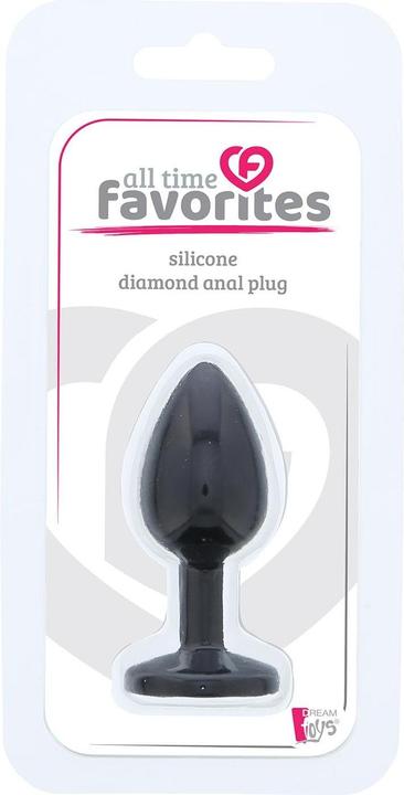Actual product image Dream Toys All Time Favourites Silicone Diamond Plug