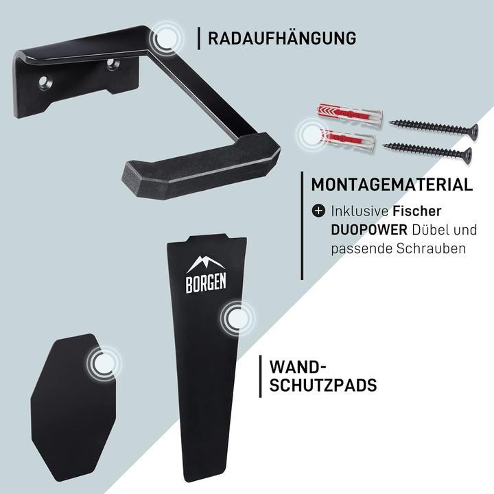 Produktbild Borgen Vertikale Wandhalterung‎ B-01-013