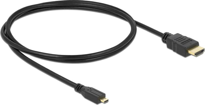 Actual product image Delock HDMI cable type A (standard) - type D (micro) (1 m, HDMI)