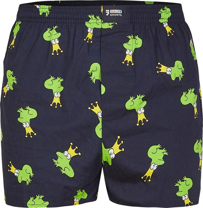 Actual product image Happy shorts Boxer Print Sets (L, pack of 3)