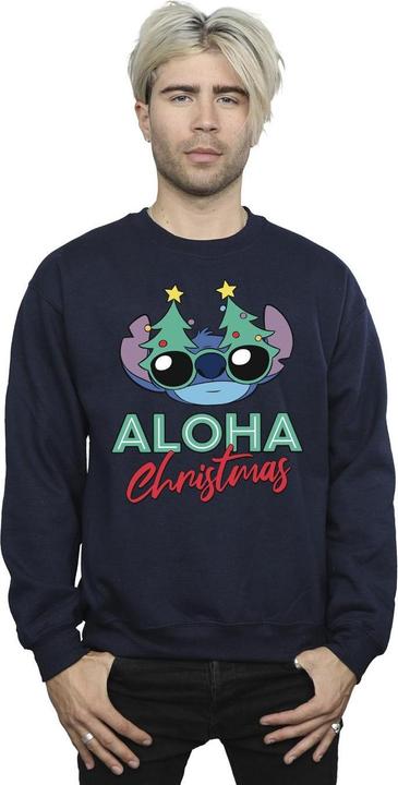 Produktbild Disney Lilo And Stitch Christmas Tree Shades Sweatshirt (L)