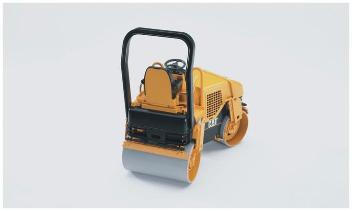 Actual product image Bruder Cat Tandem Vibratory Roller