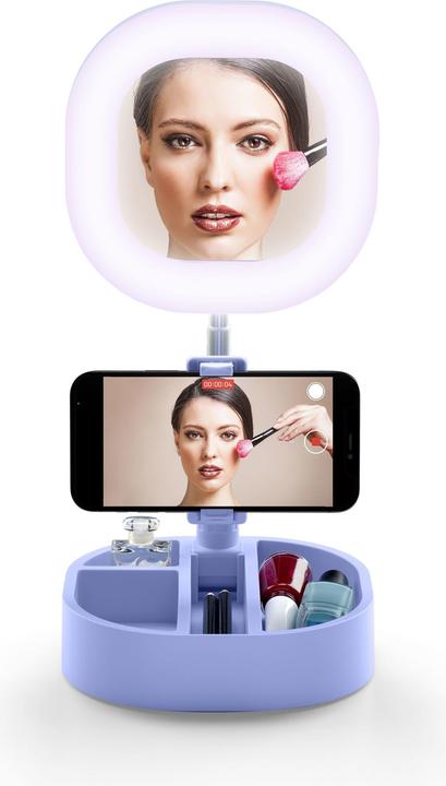 Produktbild Cellularline Selfie Ring Mirror - Universale