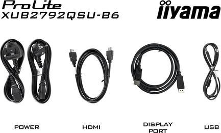 Image du produit iiyama ProLite XUB2792QSU-B5 (2560 x 1440 pixels, 27")