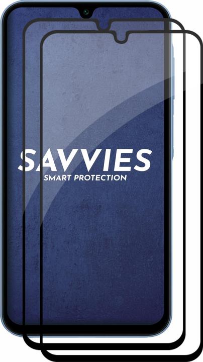 Immagine prodotto Savvies Protezione dello schermo in vetro blindato a schermo intero (2 Pezzo/i, Samsung Galaxy A15)