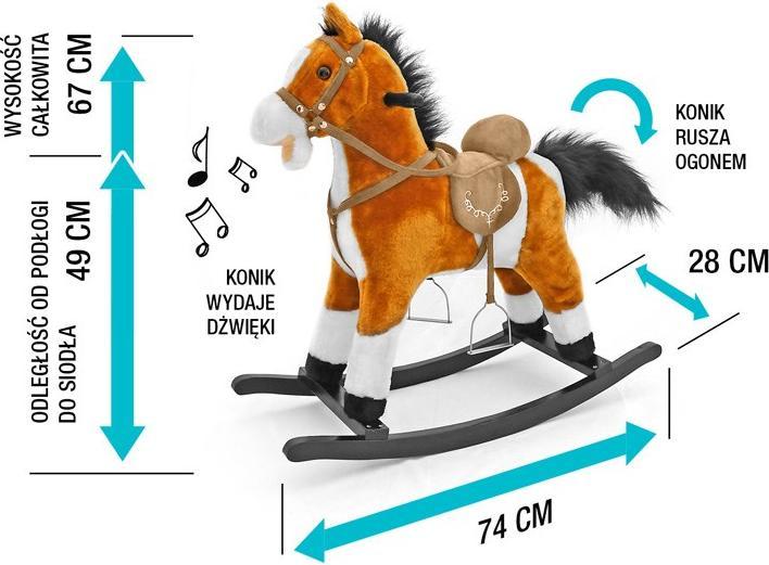 Produktbild Mally Milly Mustang Jasny brąz (4164)