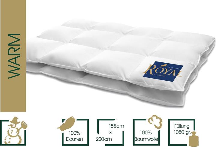Actual product image Hanskruchen Royal (1.08 g, 155 x 220 cm)