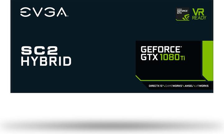 Produktbild EVGA GeForce GTX 1080 Ti SC2 Hybrid Gaming (11 GB)