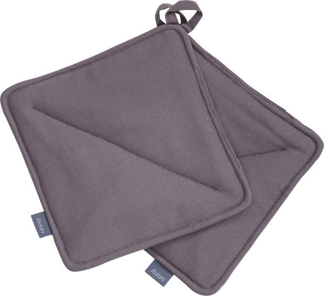 Actual product image Södahl Potholder 20 cm x 20 cm Light Grey (Cotton (CO))