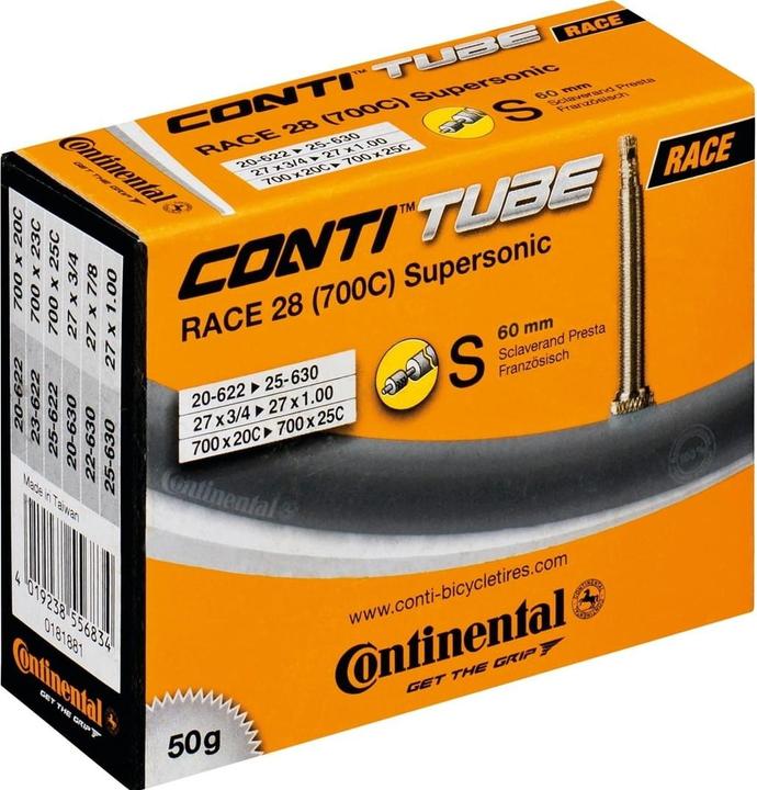 Actual product image Continental Race Supersonic (Presta (SV), 28", 60 mm)