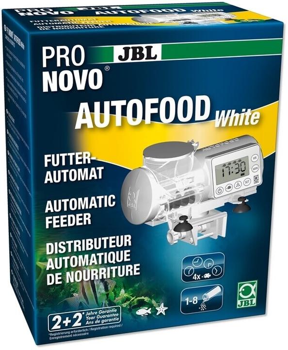 JBL Aquaristik und Terraristik Copia di JBL PRONOVO AUTOFOOD Nero Alimentatore automatico per pesci d'acquario (Alimentatore automatico digitale)