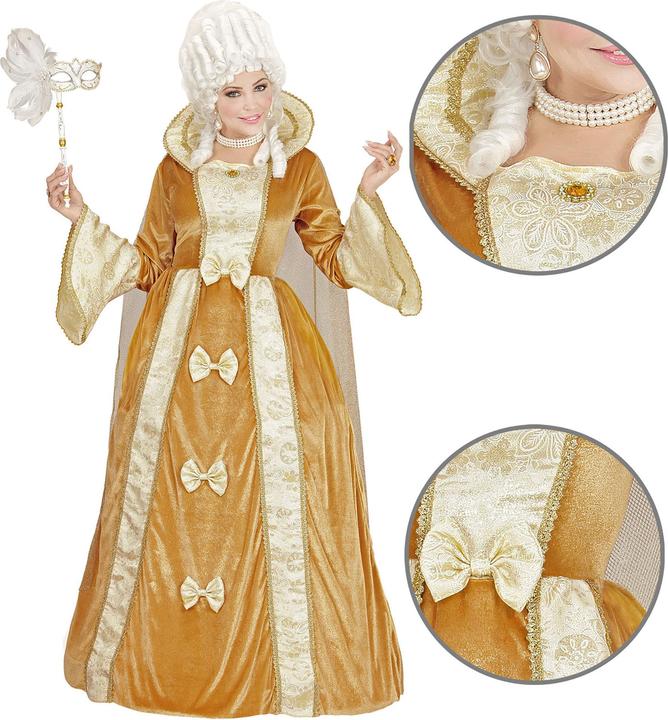 Actual product image Widmann Venetian noblewoman with dress with hooped petticoat, cape (L)