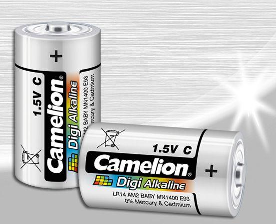 Produktbild Camelion Batterie Digi Alkaline Baby C LR14 (2 St.) (2 Stk., C, 8500 mAh)