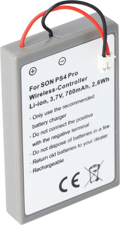Image du produit Sony Akku PS4 Pro Wireless-Controller mit neuem Stecker (1 pcs, 700 mAh)