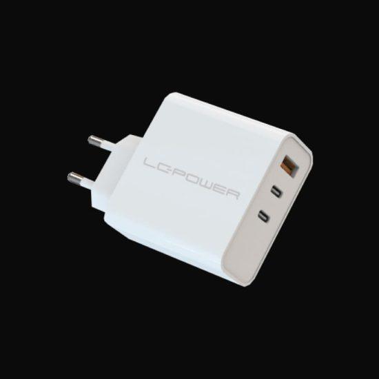 Actual product image LC-Power USB charger 65W LC-GAN-65 2xUSB-C 1xUSB-A (65 W)