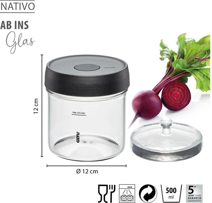Image du produit GEFU Pot de fermentation NATIVO, 0,5 l (1 pcs, 0.50 l)