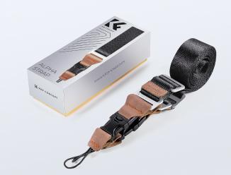 Actual product image K&F Concept 32mm WidthNeck Strap Urban Wander 01 (Black) (Shoulder strap)