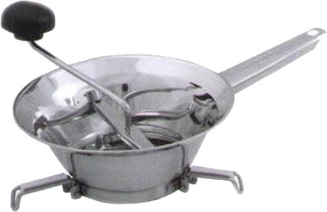 Actual product image Gnali Stainless steel straining machine 24 cm