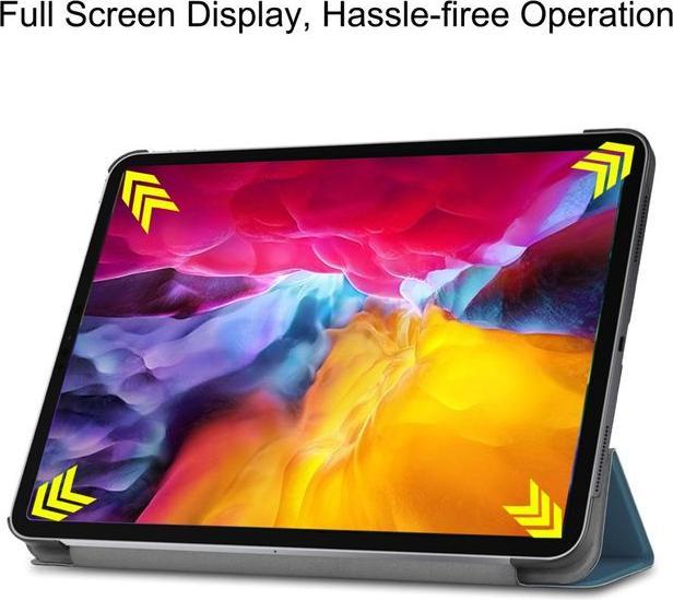 Produktbild MU Classic Dreifach faltbare Leder Hülle mit Auto Sleep/Wake Funktion (iPad Pro 11 2018 (1. Gen), iPad Pro 11 2020 (2. Gen), iPad Pro 11 2021 (3. Gen))