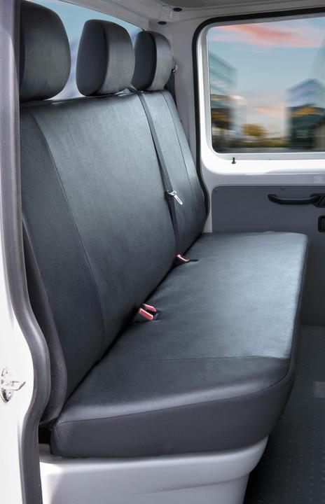 Image du produit Walser Housses de siège pour VW T6 Banquette 3 places arrière en similicuir BJ 07/2015 - aujourd'hui