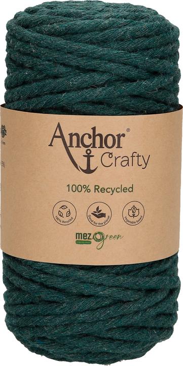 Immagine prodotto Anchor Crafty (filato per macramè, ritorto) di circa 5 mm (40 m)